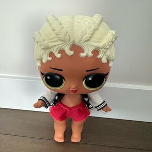 2021 MGA LOL MC Swag Big Baby Sister Large Head Vinyl
Fashion Baby Doll 11" Tall
